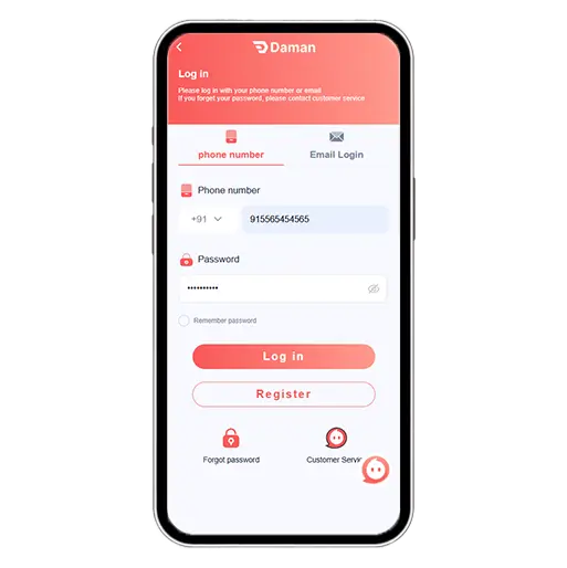 UPI Withdrawal Games Login Interface