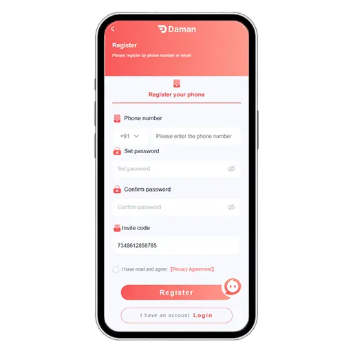 UPI Withdrawal Games Registration Process Step 1
